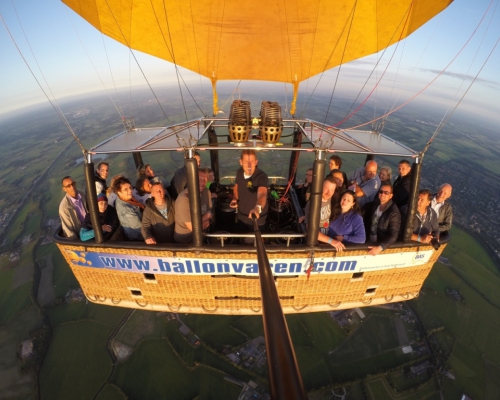 Luchtballonvaart vanaf Amersfoort 